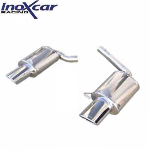 Silencieux échappement arrière D+G Inox sortie Ovale 150x105mm Audi S5 4l2 V8