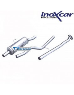 Ligne d'échappement Groupe N Inox pour CITROEN Saxo 1l6 8v
