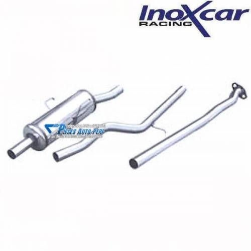 Ligne d'échappement Groupe N Inox pour CITROEN Saxo 1l6 8v