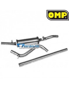 Ligne d'échappement Groupe N Inox Volkswagen Golf 2 1l8 GTi 16s