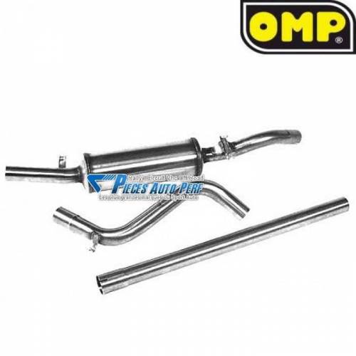 Ligne d'échappement Groupe N Inox Volkswagen Golf 2 1l8 GTi 16s