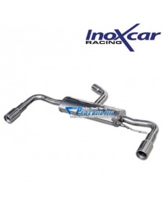 Silencieux échappement arrière D+G Inox sortie Ronde 80mm Volkswagen Golf 6 2l0 TSi GTi