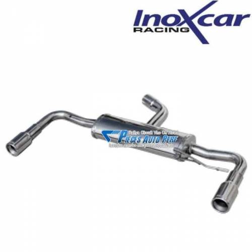 Silencieux échappement arrière D+G Inox sortie Ronde 80mm Volkswagen Golf 6 2l0 TSi GTi