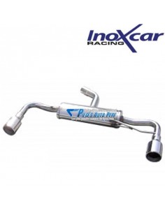 Silencieux échappement arrière D+G Inox sortie Ronde 102mm Volkswagen Golf 6 2l0 TSi GTi