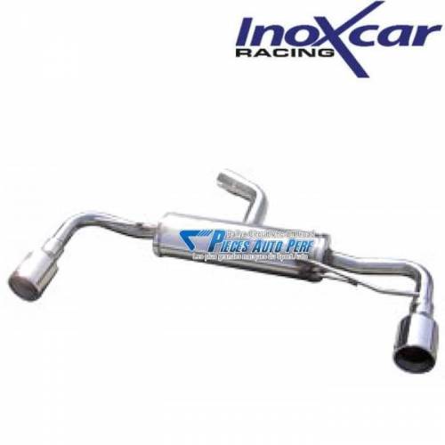 Silencieux échappement arrière D+G Inox sortie Ronde 102mm Volkswagen Golf 6 2l0 TSi GTi