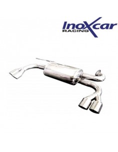 Silencieux échappement Inox 2 sorties Racing D+G 76mm Hyundai Genesis 2l0 Turbo