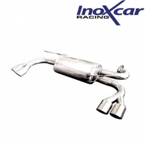 Silencieux échappement Inox 2 sorties Racing D+G 76mm Hyundai Genesis 2l0 Turbo