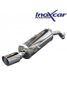 Silencieux échappement Inox 1 sortie X-Race diamètre 90mm Alfa Romeo 147 1l6 TS 120cv