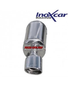 Silencieux échappement Inox 1 sortie Racing 80mm Mazda MX-5 1l6i 16v