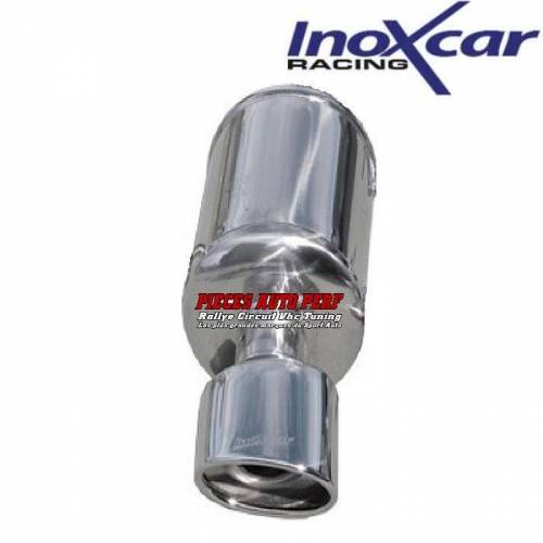 Silencieux échappement Inox 1 sortie Racing 80mm Mazda MX-5 1l6i 16v