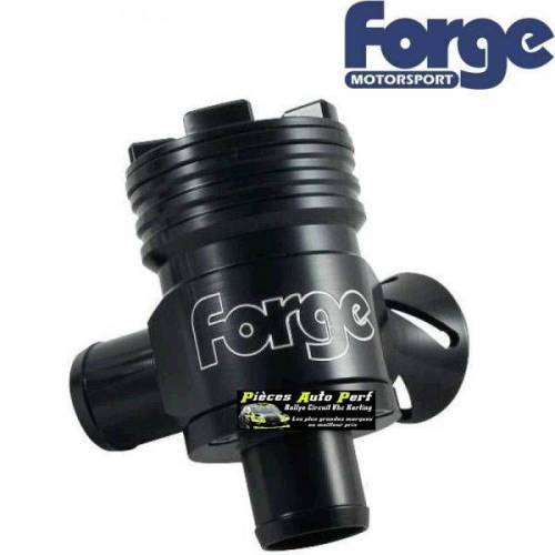 Turbo valve Universel à circuit ouvert ou fermé double piston FORGE Motorsport Noir