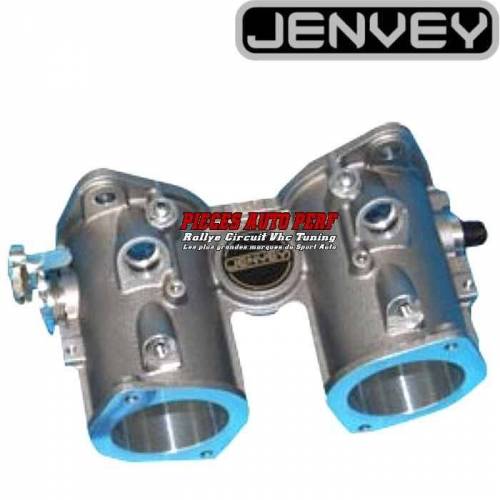 2 Boîtiers papillon JENVEY type TH Weber DCOE Diamètre 45mm