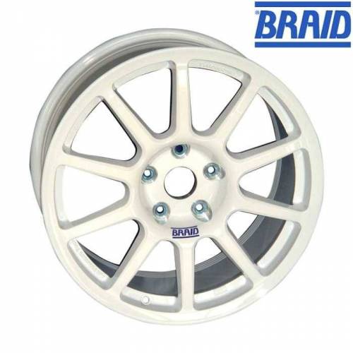 Jante alu Compétition BRAID Fullrace A 7.0x17 - 4x100 - Et.34 Alésage 60.1
