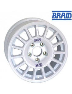 Jante alu Compétition BRAID Winrace TA 6.5x16 - 4x108 - Et.10 Alésage 65.1