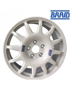 Jante alu Compétition BRAID Fullrace R 7.0x17 - 5x114.3 - Et.47 Alésage 66.1