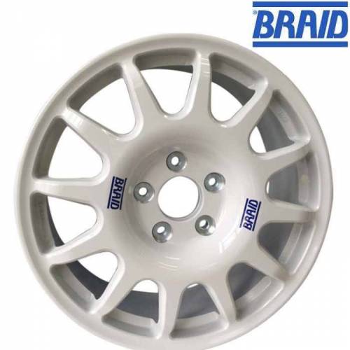 Jante alu Compétition BRAID Fullrace R 7.0x17 - 5x114.3 - Et.47 Alésage 66.1