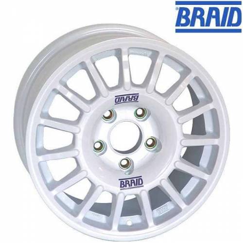 Jante alu Compétition BRAID Winrace TA 6.0x15 - 4x108 - Et.15 Alésage 65.1