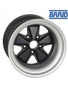 Jante BRAID BZ Spécial Porsche 12.0x15 - 5x130 - Et.-40 Alésage 71.6