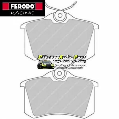 Plaquettes de freins Arrière FERODO Racing Audi TT 1l8 Turbo 20v