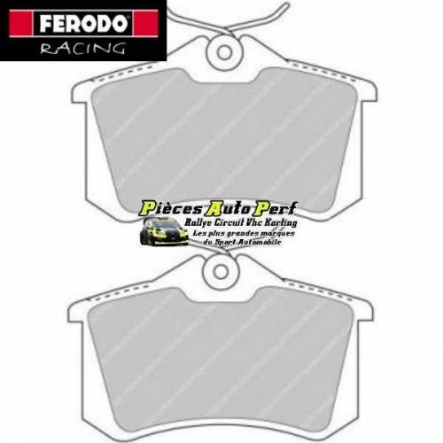 Plaquettes de freins Arrière FERODO Racing pour CITROEN DS3 R1 Rallye
