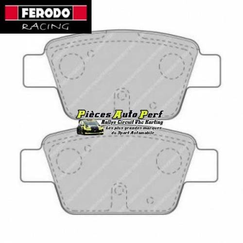 Plaquettes de freins Arrière FERODO Racing pour PEUGEOT 207 RC