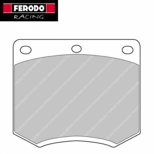 Plaquettes de freins Avant FERODO Racing pour Ford Capri 3l0