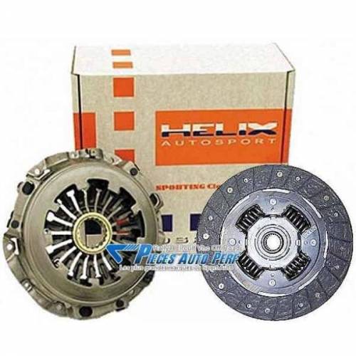 Kit embrayage renforcé disque organique amorti HELIX pour Suzuki Swift 1l6 Sport