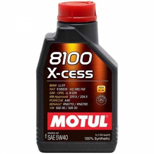Huile moteur MOTUL X-CESS 5w40 Bidon 1 Litre