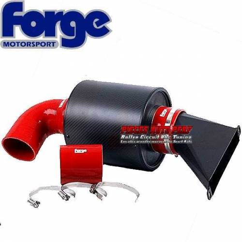Kit Admission dynamique Racing Boite à air Carbone/Durites Rouge pour Volkswagen Sirocco 1l4 TFSi