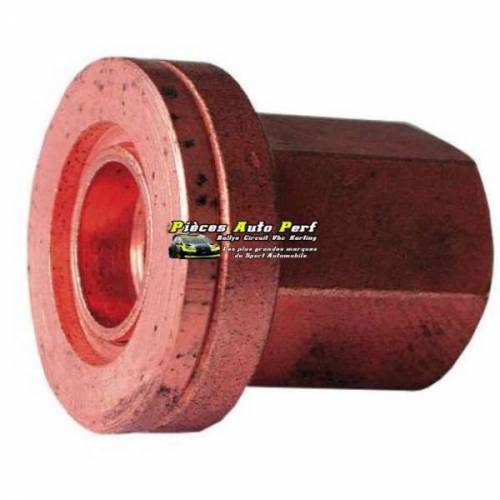 Ecrou de roue Plat Ouvert Cuivre Filetage 12x125