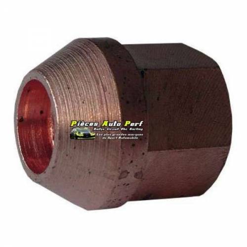 Ecrou de roue Conique Ouvert Cuivre Filetage 12x125