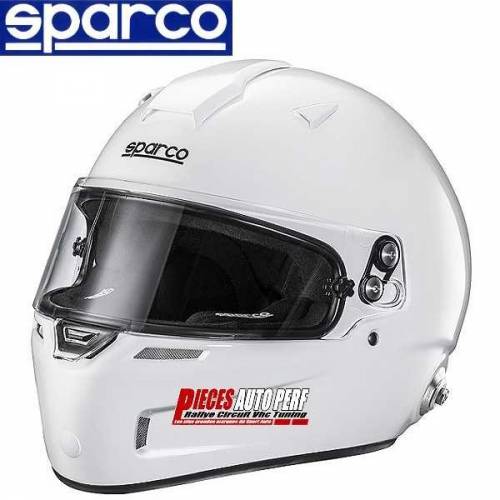 Casque Intégral FIA HANS SPARCO Air Pro RF-5W 2017 Blanc