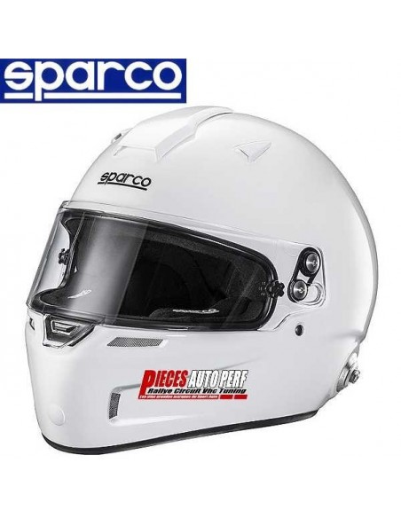 Casque Intégral FIA HANS SPARCO Air Pro RF-5W 2017 Blanc