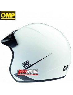 Casque JET Circuit OMP Star 2017 Blanc 2