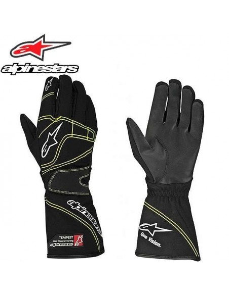 Gants Karting ALPINESTARS Tempest 2017 Noir/Vert