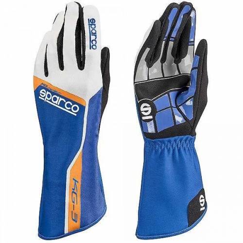 Gants Karting SPARCO Track KG-3 2017 Bleu