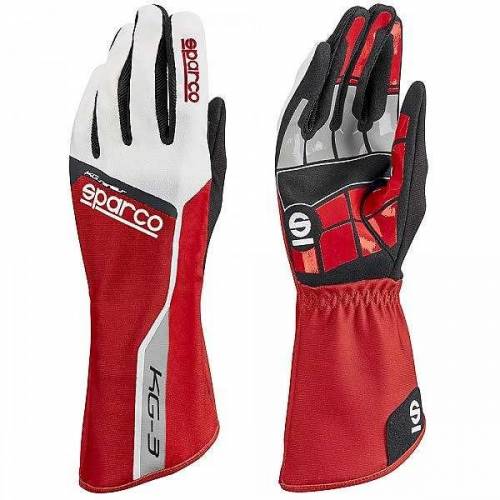 Gants Karting SPARCO Track KG-3 2017 rouge