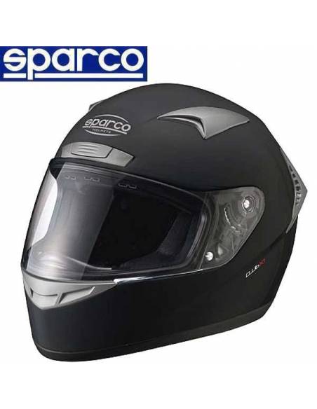 Casque Intégral Karting SPARCO Club X-1 2017 Noir Mat