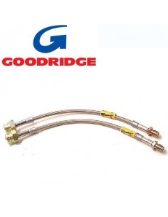 2 Flexibles de freins Arrière renforcées type Aviation MITSUBISHI Lancer Evo 6