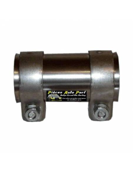 Manchon Inox Femelle/Femelle pour Tube d'échappement Diamètre 48mm