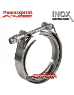 Collier d'échappement V Inox pour brides Diamètre 63.5mm