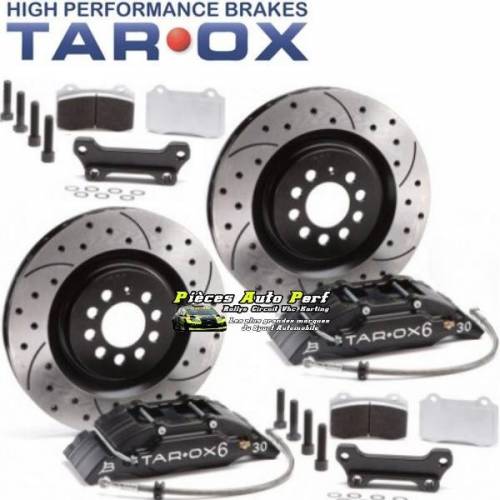 Kit gros freins Avant TAROX Etriers 6 pistons Disques 320x26mm LANCIA Delta HF Turbo Intégral EVO