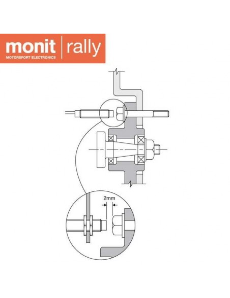 Sonde sur roue MONIT pour Ordinateur de bord