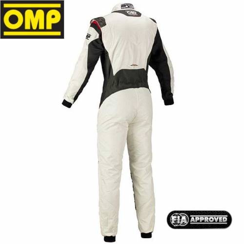 Combinaison FIA OMP Tecnica EVO 2018 Noir/Blanc