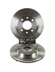 2 Disques de freins Avant groupe N Traités 288x25mm Audi A3 1l8 Turbo 20v