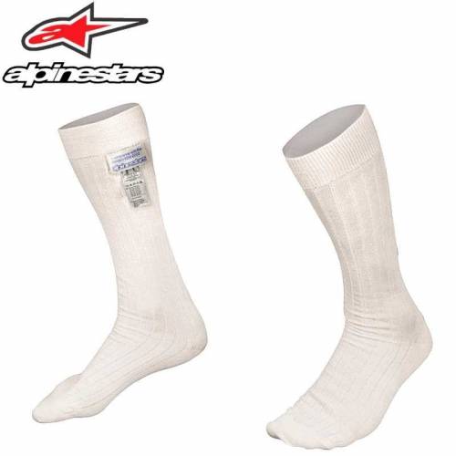 Chaussettes FIA ALPINESTARS ZX V2 Blanches