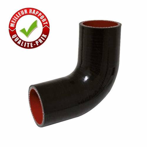 Tuyau de raccordement réservoir carburant Coudé 90° diamètre 57mm