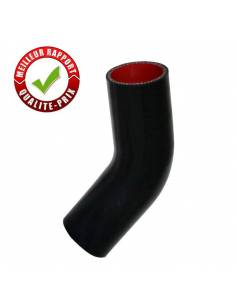 Tuyau de raccordement réservoir carburant Coudé 45° diamètre 57mm