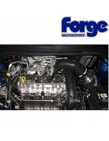 Kit Admission drecte Racing avec Durite silicone Bleu sur moteur Skoda Fabia 1l2 TSi