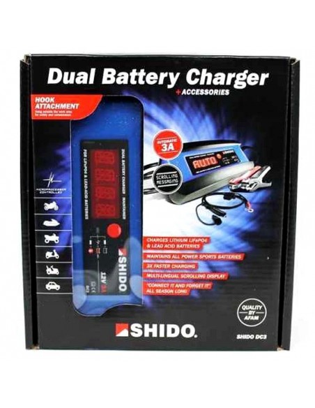 Boite du Chargeur SHIDO Multi-batteries